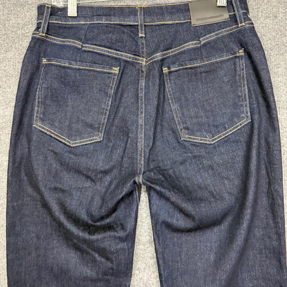 Citizens of Humanity Vidia Jeans Womens 31 Blue Dark‎ Wash High Rise Wide Leg - Picture 13 of 14